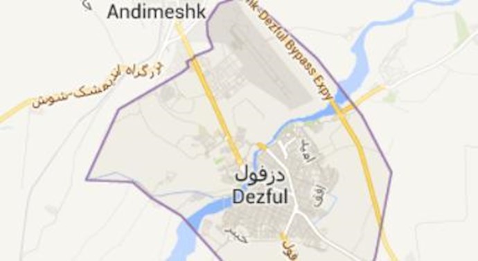 نقشه شهر دزفول 1