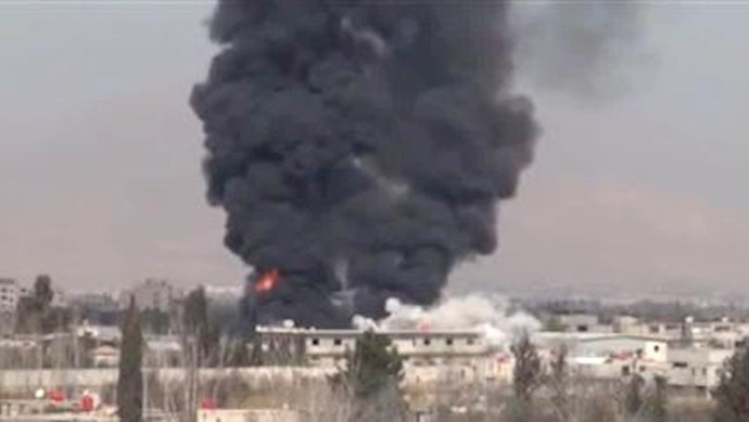 بمباران شهرهای مختلف سوریه