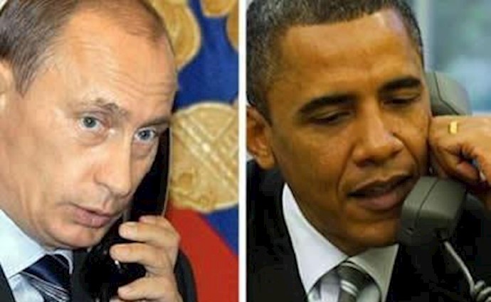 تماس تلفنی اوباما و پوتین-آرشیو