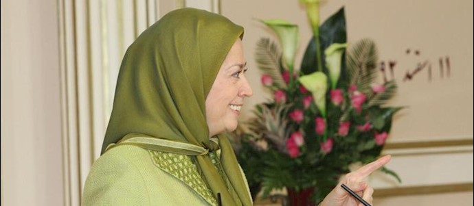 خانم مریم رجوی، رئیس جمهور برگزیده شورای ملی مقاومت