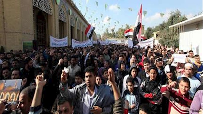 تظاهرات مردم ناصریه در روز جمعه