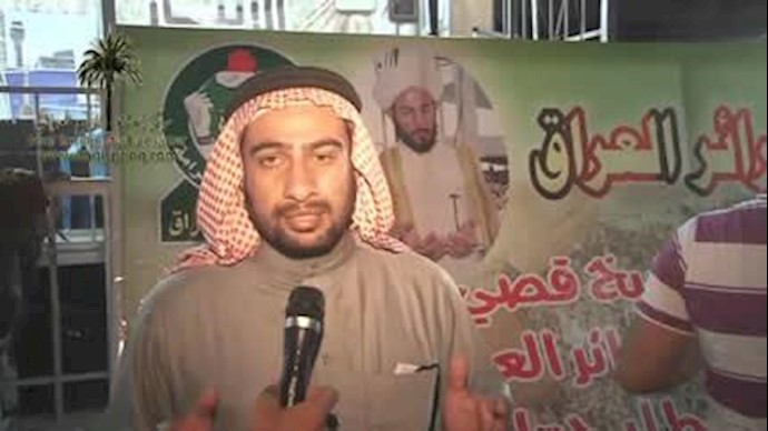 عبدالقادر النایل، سخنگوی تحصن کنندگان رمادی