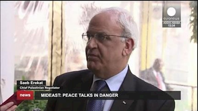 صائب عریقات مذاکره‌کننده ارشد فلسطینی