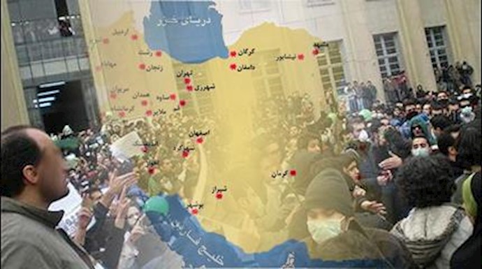 اعتراضات دانشجویی در سراسر ایران