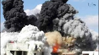 بمباران مستمر مناطق مسکونی شهرهای سوریه با بشکه‌های انفجاری