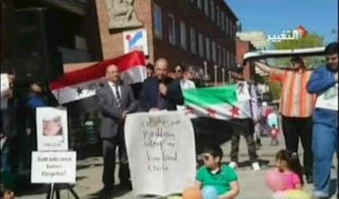 تظاهرات عراقیان مقیم سوئد