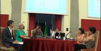 کنفرانس در سالن شهرداری تورینو- ایتالیا 