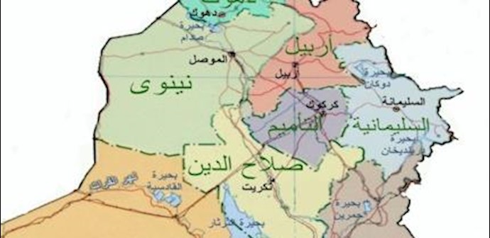 نقشه موصل - عراق