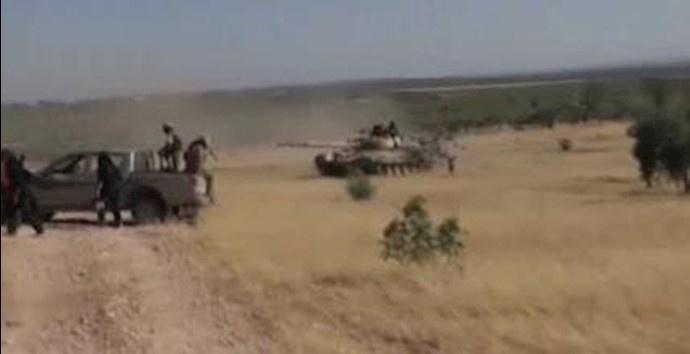 تهاجم رزمندگان سوریه در تسخیر مورک