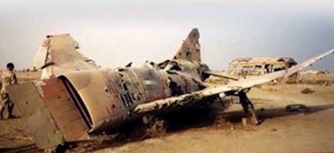 سقوط جنگنده اف 4 رژیم آخوندی