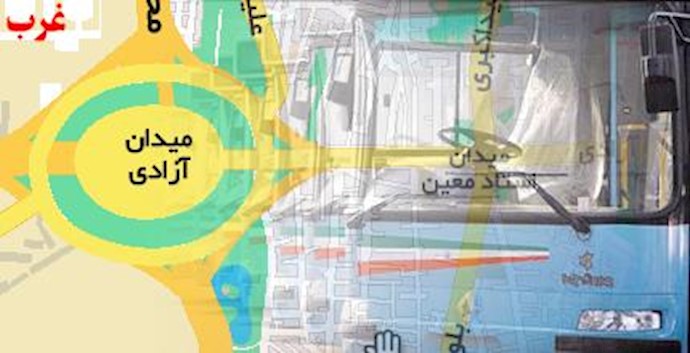تجمع رانندگان اتوبوس - ارشيو