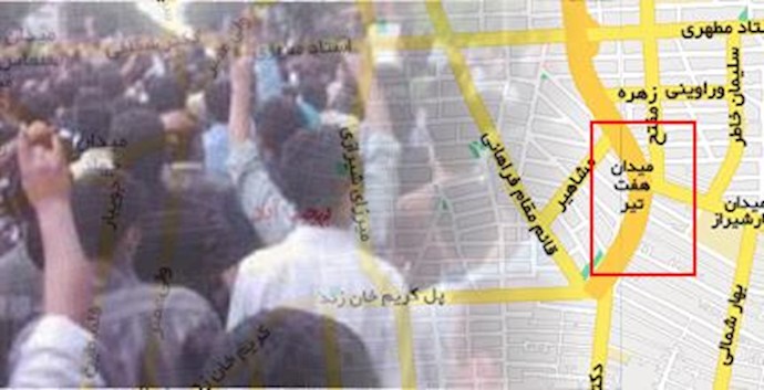میدان رضاییهای تهران ـ میدان موسوم به هفت تیر 