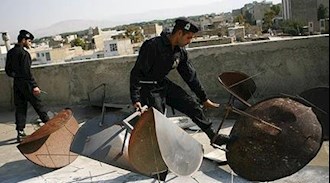 جمع آوری دیشهای ماهواره توسط نیروی انتظامی