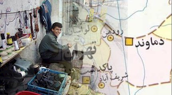 دستفروشان در تهران