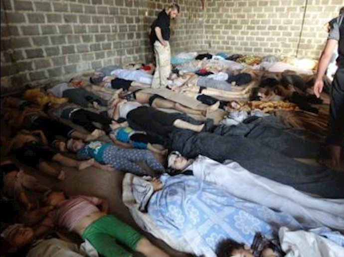 قربانیان سلاح شیمیایی رژیم اسد_آرشیو