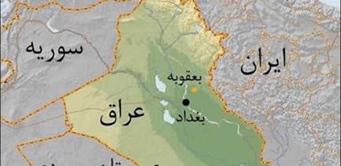 نقشه كشور عراق
