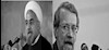 آخوند حسن روحانی - علی لاریجانی