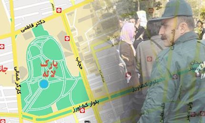 پارک لاله تهران - تجمعات مردمی 
