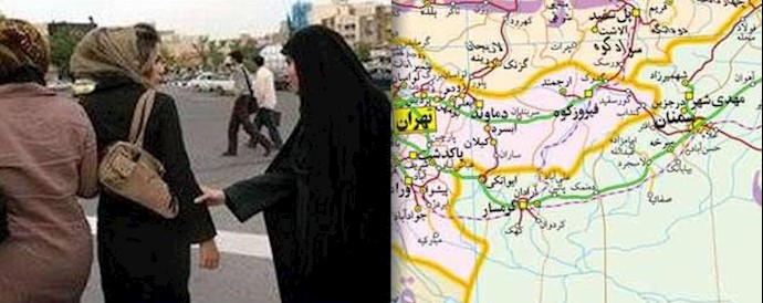 مزدوران زن گشت انتظامی