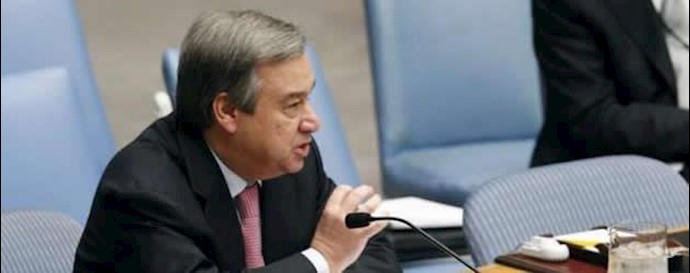 آنتونیو گوترز کمیسر عالی امور پناهندگان در سازمان ملل‌متحد 