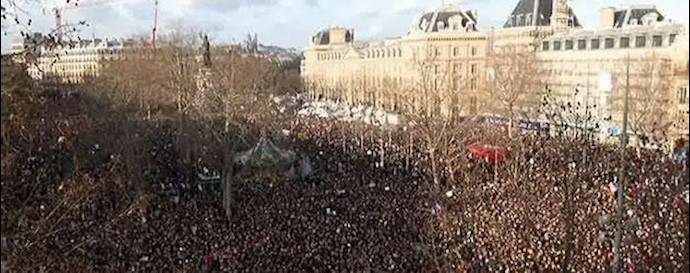 دو و نیم میلیون تظاهر کننده در سراسر فرانسه
