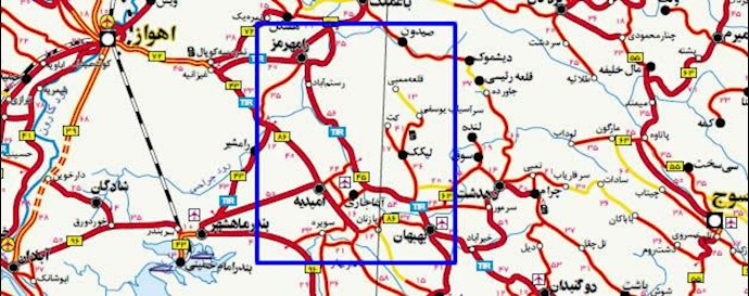 جاده بهبهان و رامهرمز