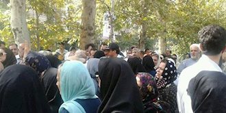 تجمع اعتراضی معلمان در تهران