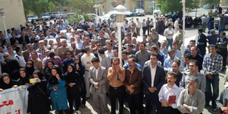 تجمع معلمان آزاده در کرمانشاه