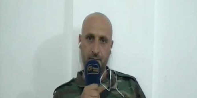 سرگرد رباح حسنو فرمانده لشکر یکم ارتش آزادی در ساحل سوریه