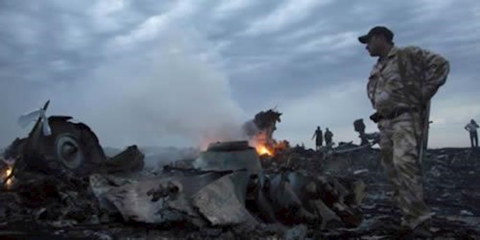 سقوط هواپیمای مسافربری در اوکراین 