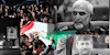 تشیع جنازه حسن شاطری و سایر مزدوران رژیم
