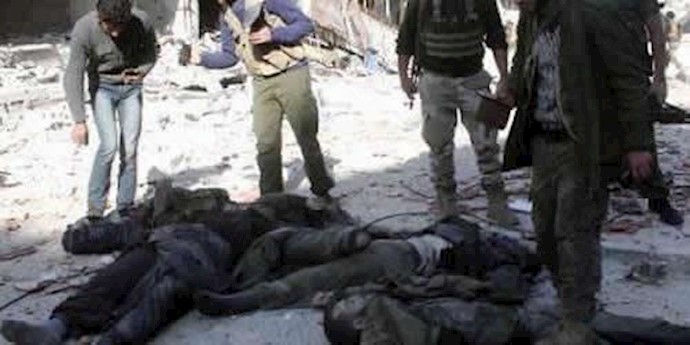 پاسداران به هلاکت رسیده در سوریه - آرشیو