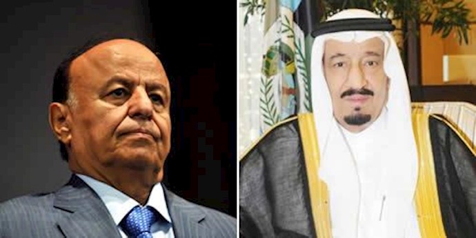 عربستان سعودی - عبدربه منصورهادی رئیس جمهور یمن