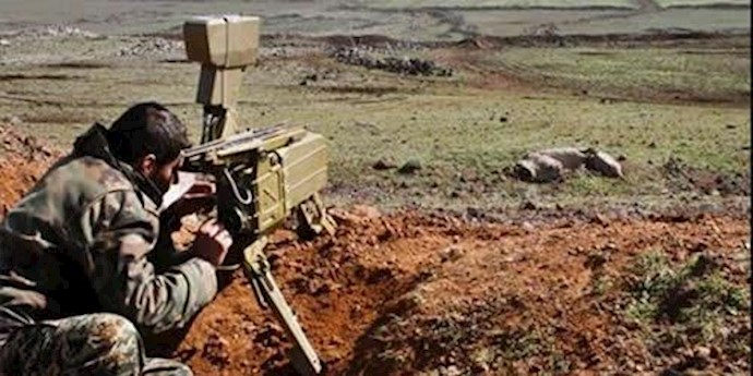 موشکهای ضد تانک نزد رزمندگان سوریه