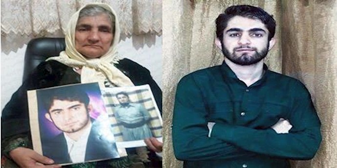 شهرام احمدی  و مادرش  خیرقدم فرامرزی