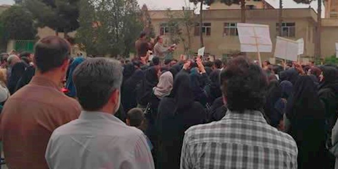 تجمع اعتراضى در كرمانشاه - آرشيو