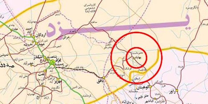 زمین لرزه در بهاباد یزد