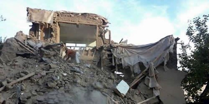 زمین لرزه در افغانستان