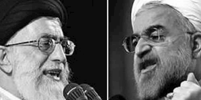 آخوند روحانی و خامنه‌ای