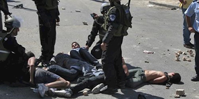 دستگیری جوانان فلسطینی