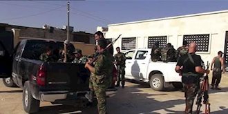 پاسداران رژیم ایران در پایگاههای نظامی رژیم اسد در سوریه