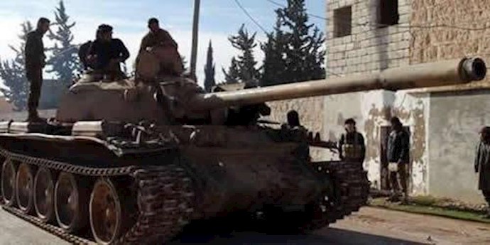 تانکهای رزمندگان سوریه