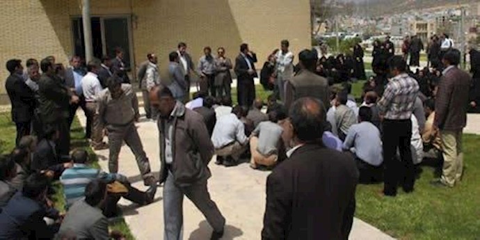تجمع اعتراضی در استان البرز - آرشیو