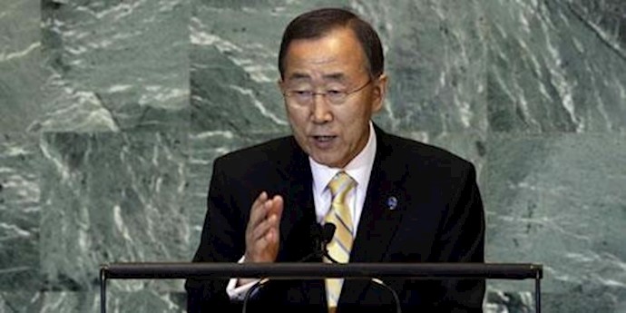 بان کی‌مون، دبیرکل سازمان ملل‌متحد