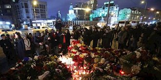 مردم فرانسه در سوگ قربانیان حمله تروریستی در پاریس