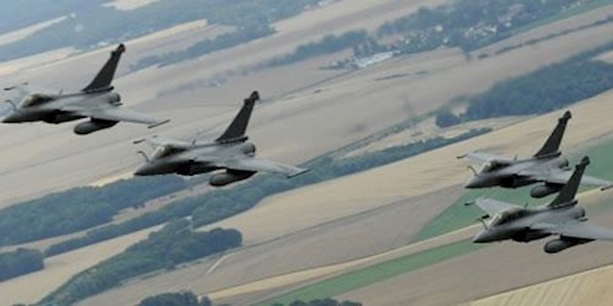 جنگنده‌های هوایی فرانسه