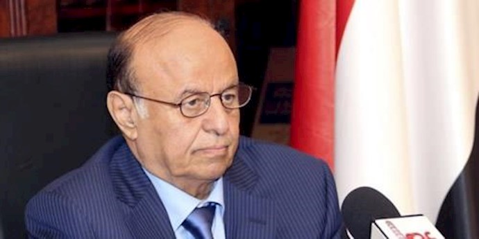 عبد ربه منصور هادی رئیس‌جمهور یمن 