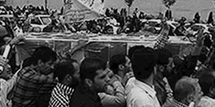 دفن پاسداران به هلاکت رسیده در سوریه
