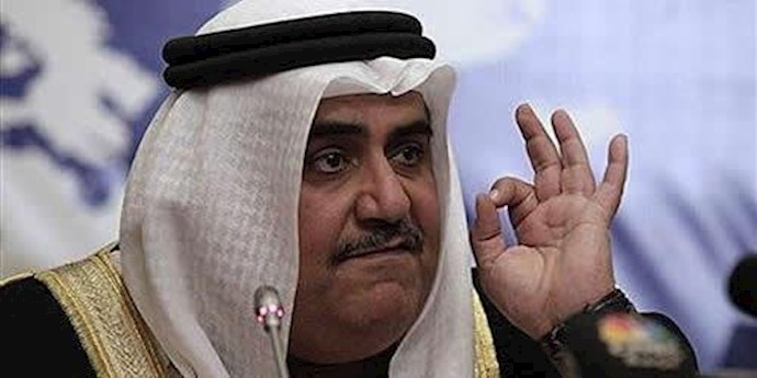 شیخ خالد بن احمد آل خلیفه وزیر خارجه بحرین 