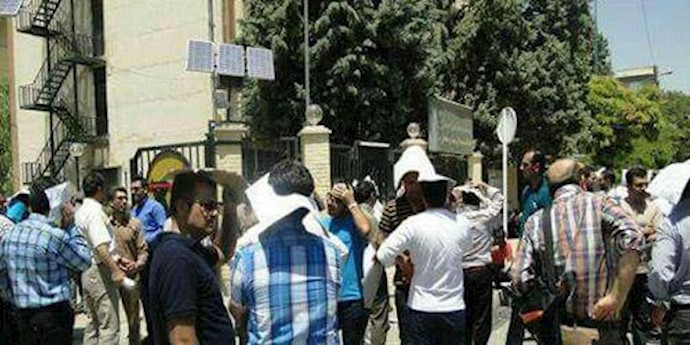 تجمع اعتراضی در کرمانشاه - آرشیو
